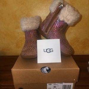 UGG Girls "Jorie II Spots" booties